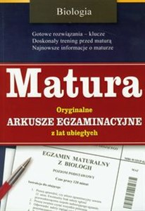 Obrazek Matura Biologia Oryginalne arkusze egzaminacyjne z lat ubiegłych