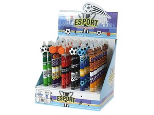 Obrazek Długopis żelowy piłka (36szt)