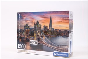 Obrazek Puzzle 1500 Compact London Twilight 31715