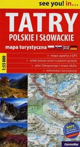 Obrazek Tatry Polskie i Słowackie mapa turystyczna