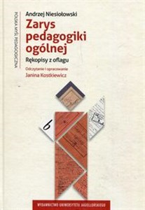 Picture of Zarys pedagogiki ogólnej Rękopisy z oflagu