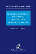 Nadzór adm... - Joanna Róg-Dyrda -  Polish Bookstore 