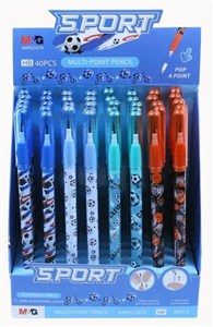 Obrazek Paczka Ołówek Sport MG display 40 szt.