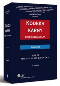 Picture of Kodeks karny. Część szczególna. Komentarz - Tom II. Komentarz do art. 117-277 k.k.