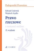 polish book : Prawo rzec... - Edward Gniewek, Wojciech Szydło