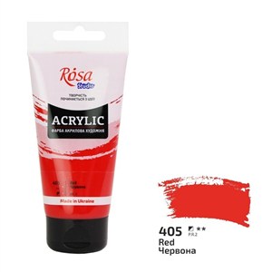 Obrazek Farba akrylowa red 405 75ml