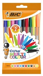Picture of Długopis Cristal Multicolour 10szt