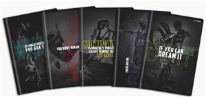 Picture of Zeszyt A5/96K linia Challenge (5szt)