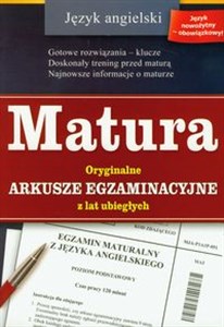 Obrazek Matura Język angielski Oryginalne arkusze egzaminacyjne z lat ubiegłych