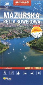 Picture of Mazurska Pętla Rowerowa 1:70 000 laminowana