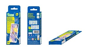 Obrazek Zakładki do książki - Kosmos (Malowanie wodą)