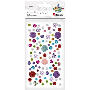 Picture of Kryształki samoprzylepne 99szt mix