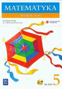 Picture of Matematyka wokół nas 5 Podręcznik z płytą CD Szkoła podstawowa