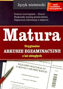 Picture of Matura Język niemiecki Oryginalne arkusze egzaminacyjne z lat ubiegłych