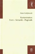 polish book : Kontaminat... - Adam Gołębiowski