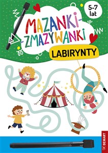 Obrazek Mazanki-zmazywanki. Labirynty