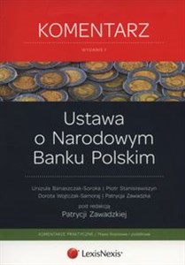 Picture of Ustawa o Narodowym Banku Polskim Komentarz