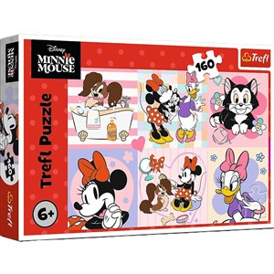 Picture of Puzzle Kolorowy dzień Minnie 160