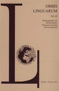 Picture of Orbis Linguarum Vol. 42
