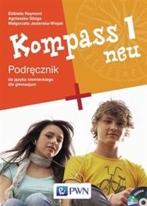 Obrazek Kompass 1 neu Podręcznik do języka niemieckiego dla gimnazjum z płytą CD
