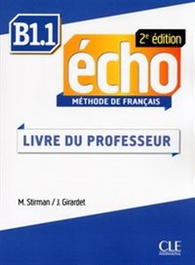 Picture of Echo Niveau B1.1 Livre du professeur