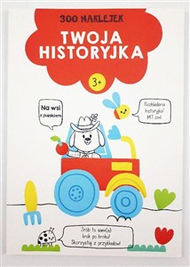 Picture of Twoja historyjka Na wsi z pieskiem 300 naklejek Wiek 3+ czerwona