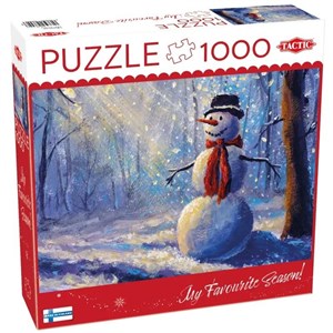 Picture of Puzzle 1000 el. Happy Snowman- bałwan