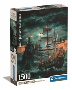 Obrazek Puzzle 1500 Compact The Pirates Ship 31719