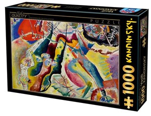 Picture of Puzzle 1000 Kandinsky, Obraz z czerwonym punktem