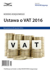 Obrazek Ustawa o VAT 2016 Kodeks Księgowego