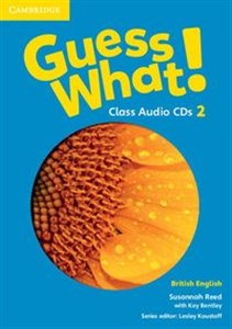 Obrazek Guess What! 2 Class Audio 3CD British English
