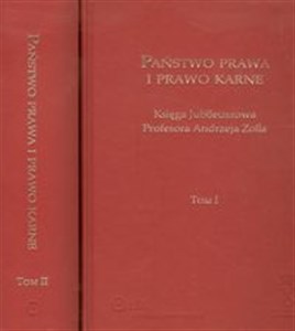Picture of Państwo prawa i prawo karne Tom 1-2 Księga jubileuszowa Profesora Andrzeja Zolla