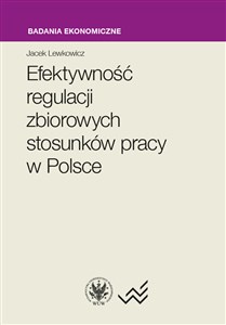 Obrazek Efektywność regulacji zbiorowych stosunków pracy w Polsce