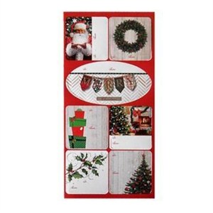 Obrazek Naklejki do prezentów CHRISTMAS JOY