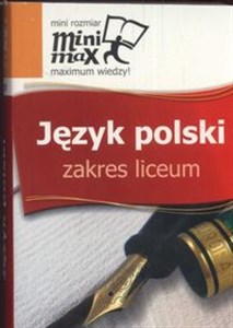 Picture of Minimax Język polski zakres liceum