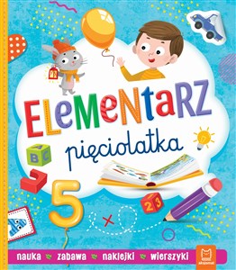 Picture of Elementarz pięciolatka Nauka Zabawa Naklejki Wierszyki
