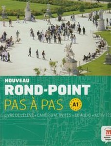 Picture of Noveau Rond-Point Pas a Pas A1 Livre de l'eleve + Cahier d'activites z płytą CD