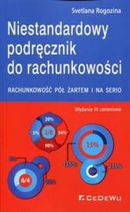 Picture of Niestandardowy podręcznik do rachunkowości Rachunkowość pół żartem i na serio