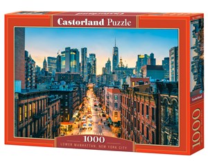 Obrazek Puzzle 1000 Lower Manhattan New York City C-105083-2