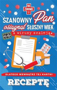 Obrazek Karnet Urodzinowy z receptą