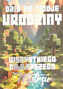 Obrazek Karnet Urodziny gry komputerowe