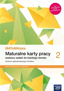 Picture of MATeMAtyka 2 Maturalne karty pracy Zakres podstawowy i rozszerzony Szkoła ponadpodstawowa