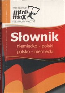 Picture of Minimax Słownik niemiecko - polski polsko - niemiecki