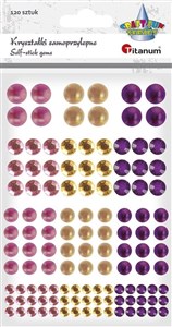 Picture of Kryształki samoprzylepne perełki mix 120szt