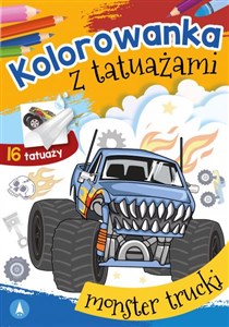 Picture of Kolorowanka z tatuażami Monster trucki