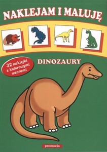 Obrazek Naklejam i maluję Dinozaury