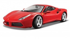 Picture of Ferrari 488 GTB Red 1:18 BBURAGO