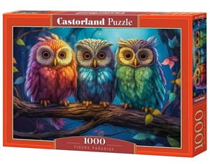 Obrazek Puzzle 1000 Three Little Owls