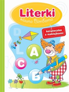 Obrazek Literki klauna Bimboma Książeczka z naklejkami