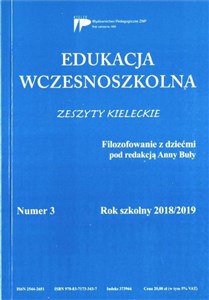 Picture of Edukacja wczesnoszkolna nr 3 2018/2019
